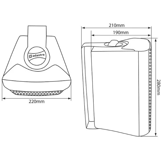 Adastra BC6W Background Speakers — view 2