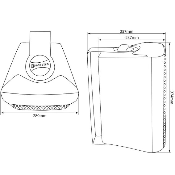 Adastra - BC8B Background Speakers — view 4