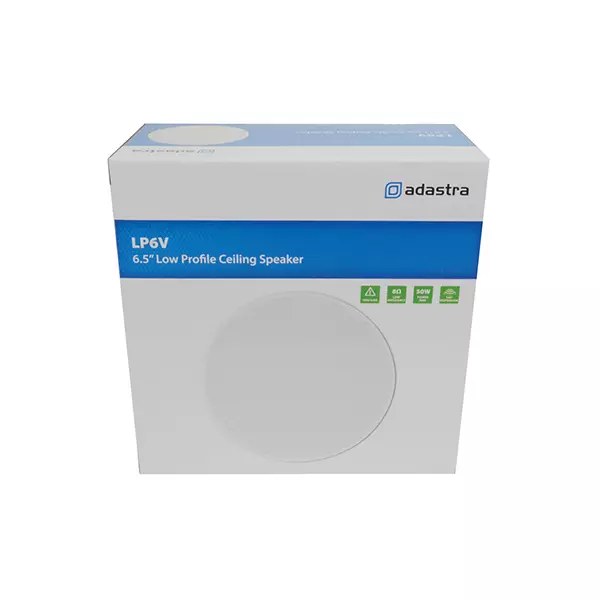 Adastra - LP6V Ceiling Speaker Frameless 6.5inch White 50W 100V — view 5