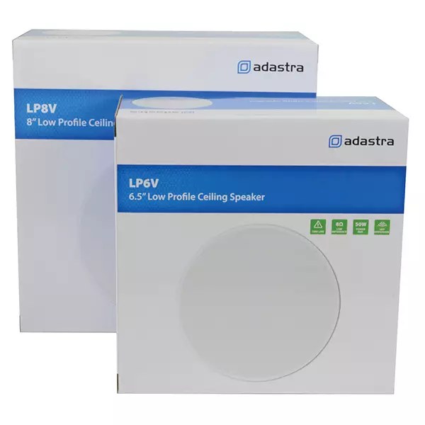 Adastra - LP6V Ceiling Speaker Frameless 6.5inch White 50W 100V — view 4