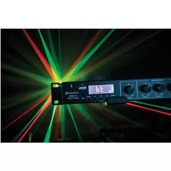 Adastra - MM321 RACK MIXER USB/BT/FM — view 3