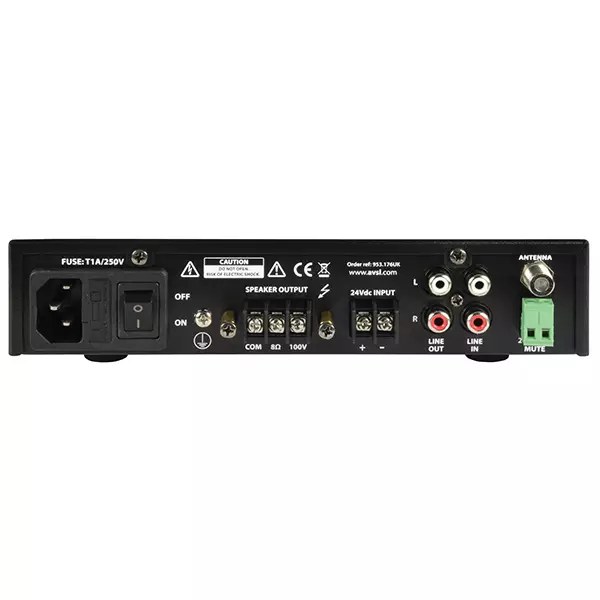 Adastra UM60 Mixer Amplifier USB/FM/BT 100V 60W — view 2
