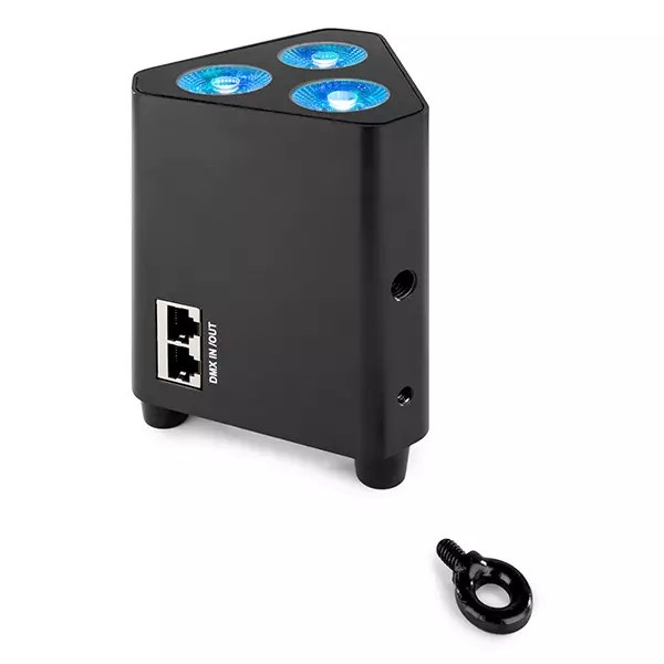 Beamz BBP93 - Battery Uplight Par 3 x 10W — view 2