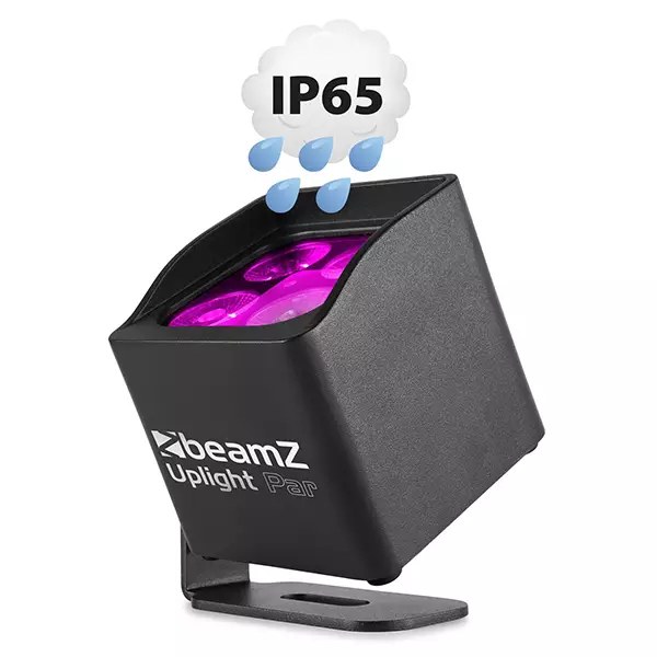 Beamz BBP44 - Mini Battery Uplight 4 x 4W Outdoor