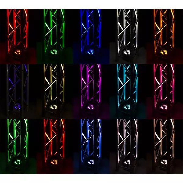 Beamz BBP96S - Battery Uplight Par 6 x 12W WDMX — view 5