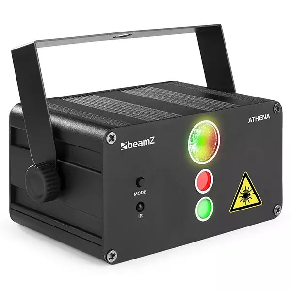 BeamZ ATHENA LASER RG GOBO RGB LED BATTERY