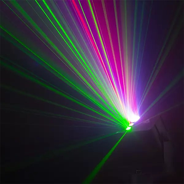 BeamZ ATHENA LASER RG GOBO RGB LED BATTERY — view 2