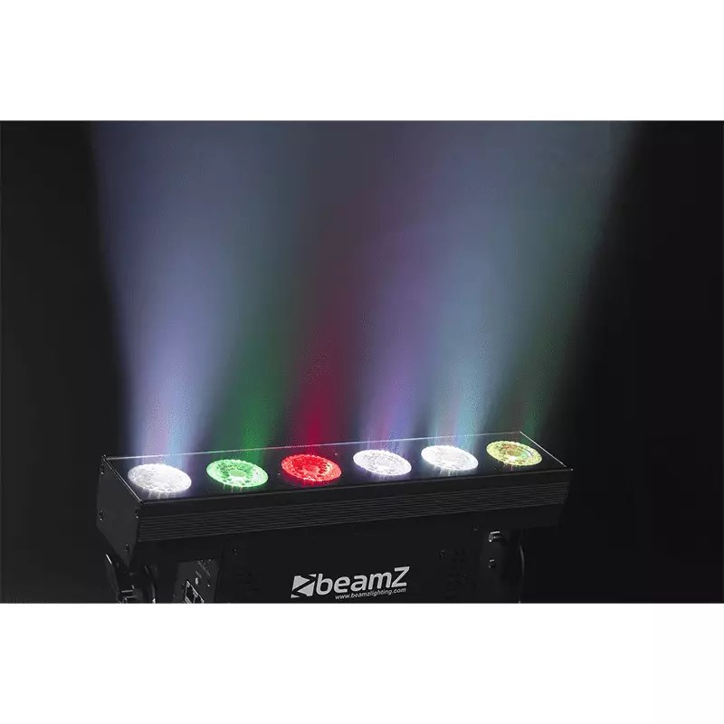 BeamZ BBB612 LED Battery Bar IP20 6x 12W RGBAWUV — view 7