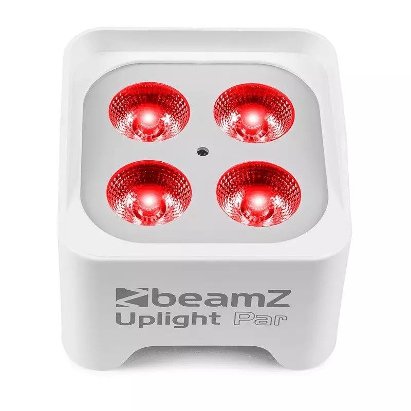 BeamZ BBP90W BATT UPLIGHT PAR 4X 4W RGB-UV WHITE — view 3