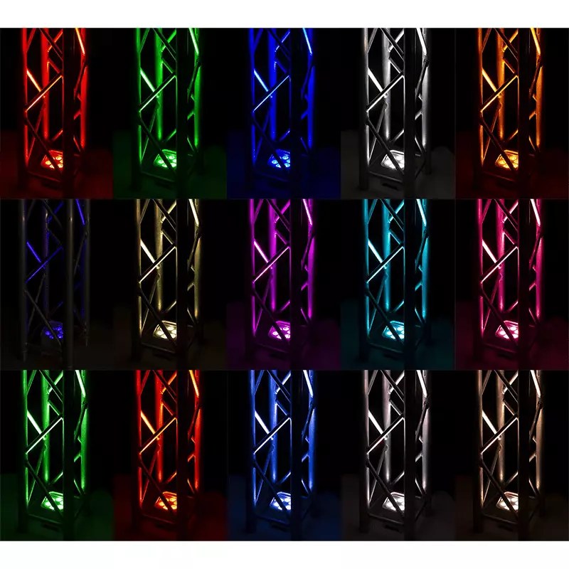BeamZ BBP96SW LED BATTERY UPLIGHT PAR IP20 6x 12W RGBAWUV — view 6