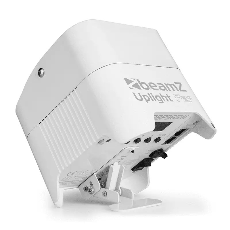 BeamZ BBP96SW LED BATTERY UPLIGHT PAR IP20 6x 12W RGBAWUV — view 4