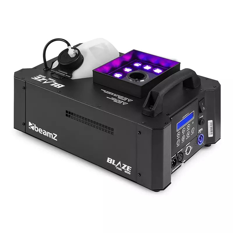 BeamZ BLAZE800 Vertical Fog Machine 800W RGBA 12x 4W