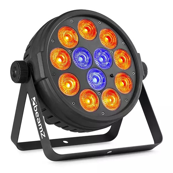 BeamZ BT400 LED FLAT PAR IP20 12x 10W RGBW — view 2