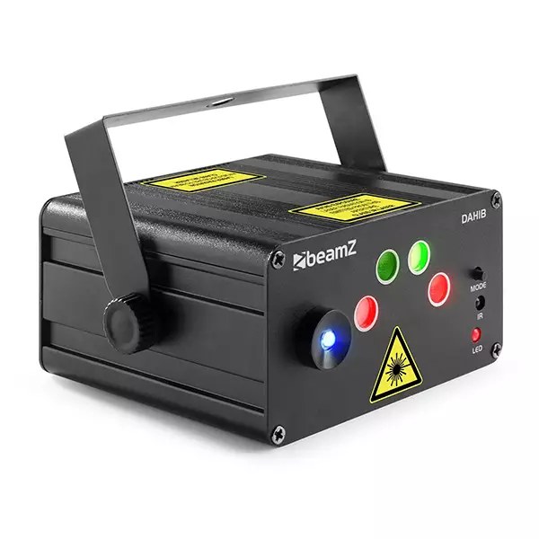 BeamZ DAHIB LASER DOUBLE RG GOBO BLUE LED