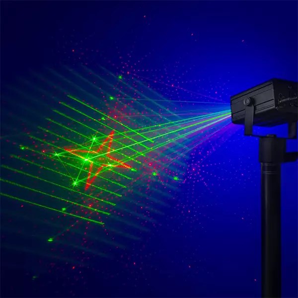 BeamZ DAHIB LASER DOUBLE RG GOBO BLUE LED — view 6