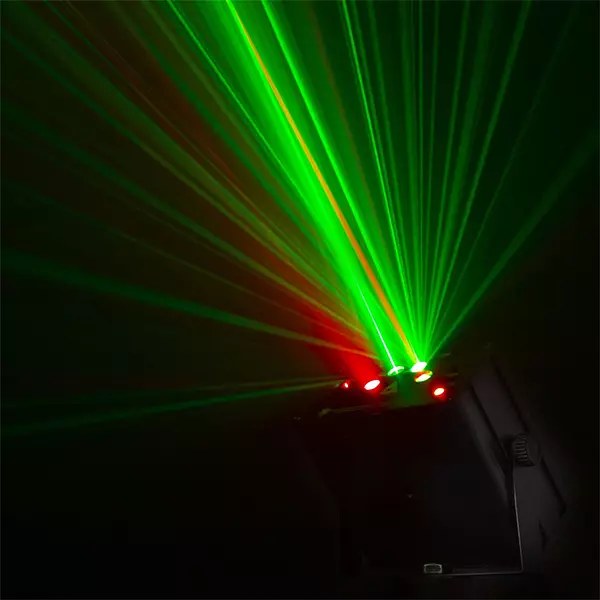 BeamZ DAHIB LASER DOUBLE RG GOBO BLUE LED — view 4