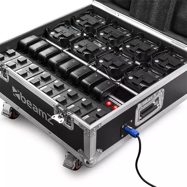 BeamZ FCC10 Flightcase for 8x BBP5X with Charging — view 6