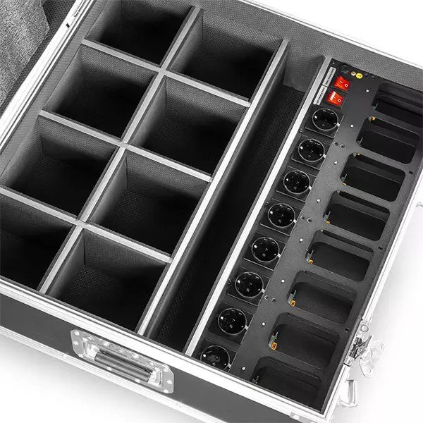 BeamZ FCC10 Flightcase for 8x BBP5X with Charging — view 2