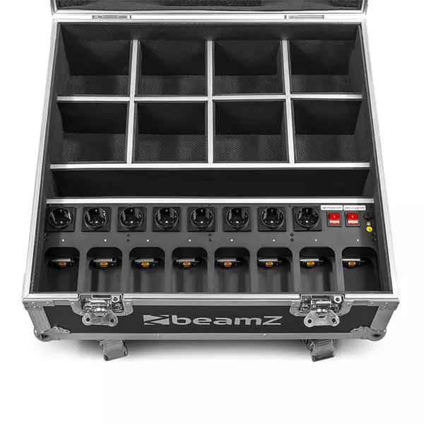 BeamZ FCC10 Flightcase for 8x BBP5X with Charging — view 3