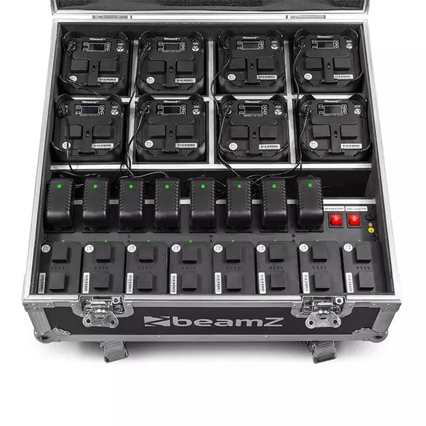 BeamZ FCC10 Flightcase for 8x BBP5X with Charging — view 4