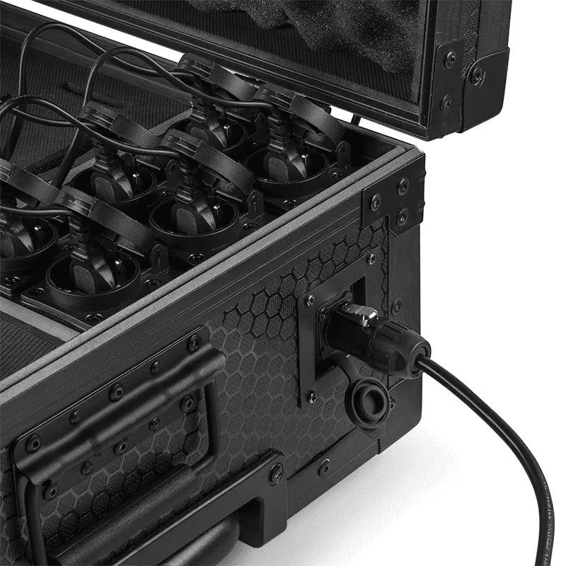 BeamZ FCC30 Flightcase for 6x Kube20 — view 5
