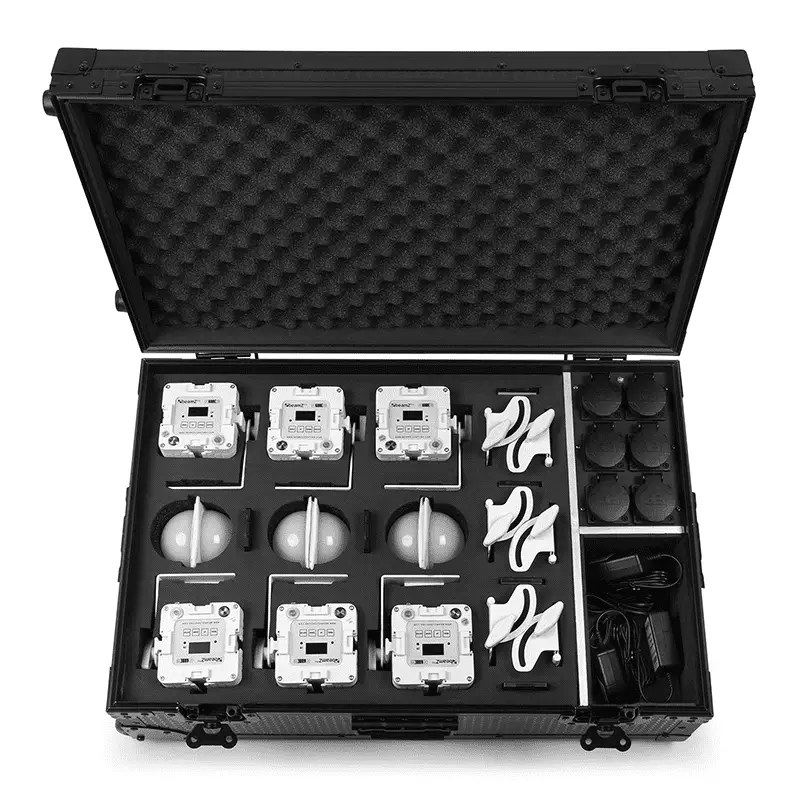 BeamZ FCC30 Flightcase for 6x Kube20 — view 4