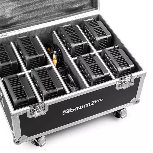 BeamZ FL128 Flightcase for 8x StarColor128 — view 3