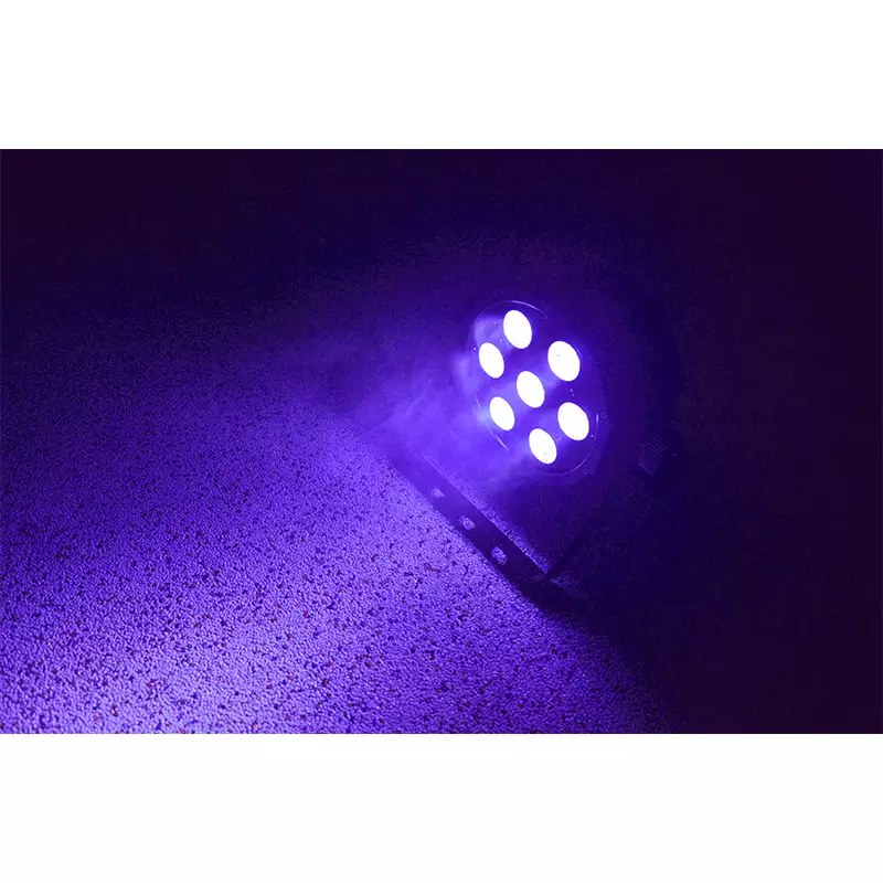 BeamZ FLATPAR LED PAR 7x 18W RGBWAUV — view 2