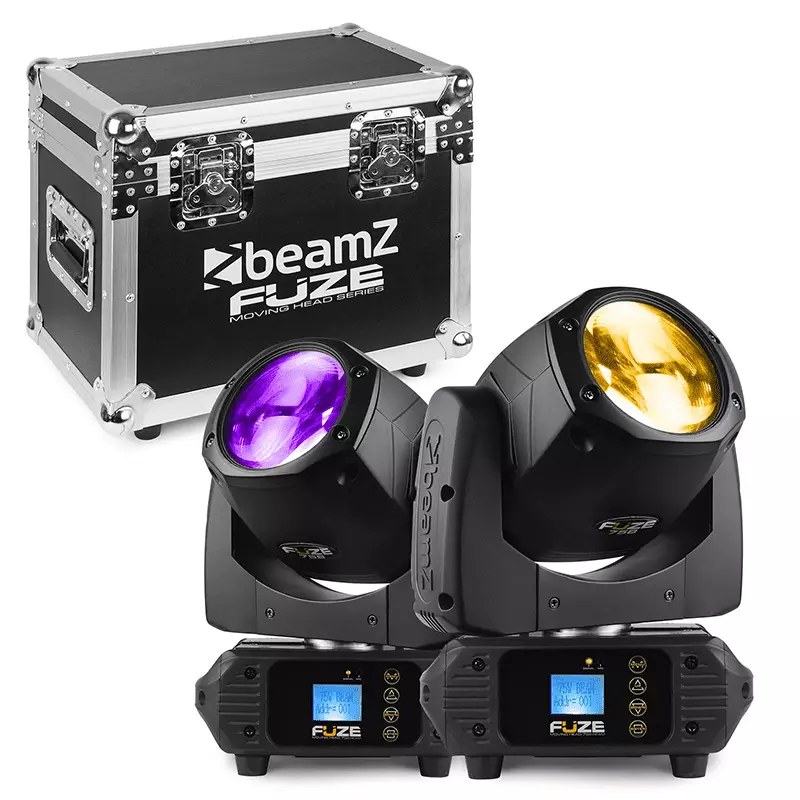 BeamZ FUZE75B Beam 75W LED Moving Head Set 2 Pieces in Flightcase — view 12