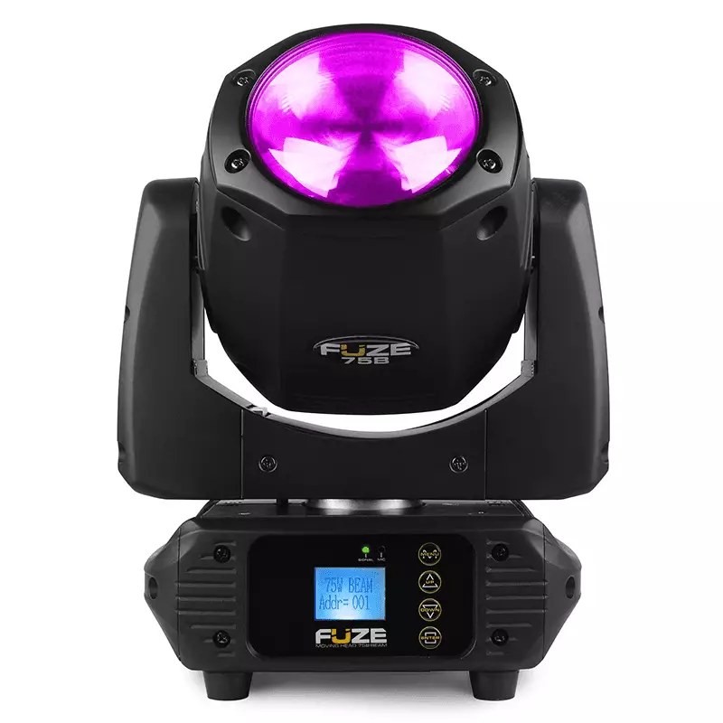 BeamZ FUZE75B Beam 75W LED Moving Head Set 2 Pieces in Flightcase — view 2