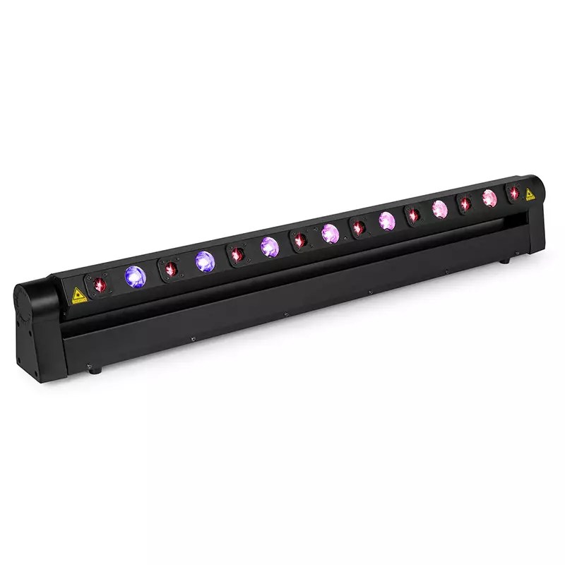 BeamZ HYADEN LED Moving Bar 7x 3W RGBW