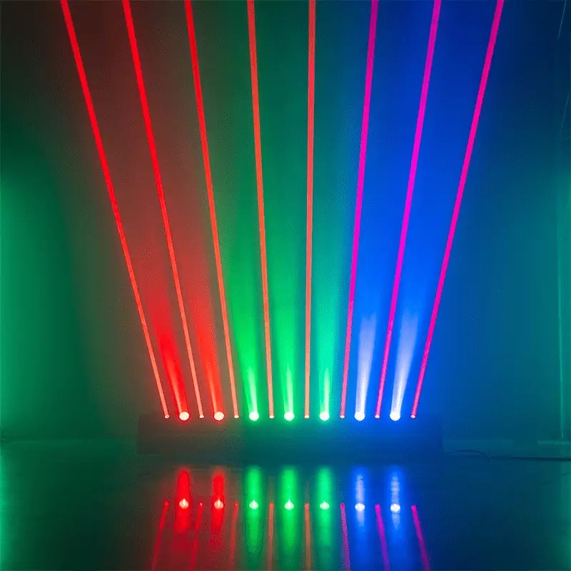 BeamZ HYADEN LED Moving Bar 7x 3W RGBW — view 6