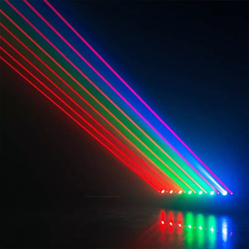 BeamZ HYADEN LED Moving Bar 7x 3W RGBW — view 7