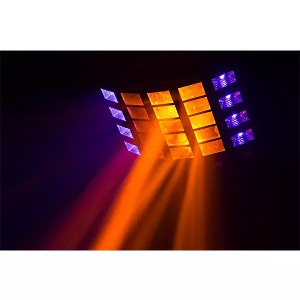 BeamZ LED Gobo Derby with UV and Strobe 5x 3W LED 16x 3W RGBAWUV — view 2