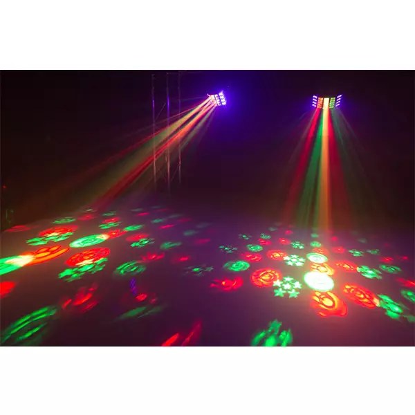 BeamZ LED Gobo Derby with UV and Strobe 5x 3W LED 16x 3W RGBAWUV — view 3