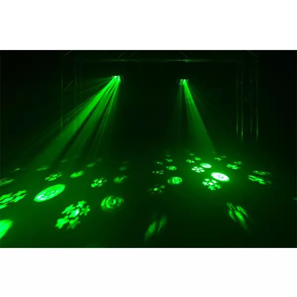 BeamZ LED Gobo Derby with UV and Strobe 5x 3W LED 16x 3W RGBAWUV — view 4