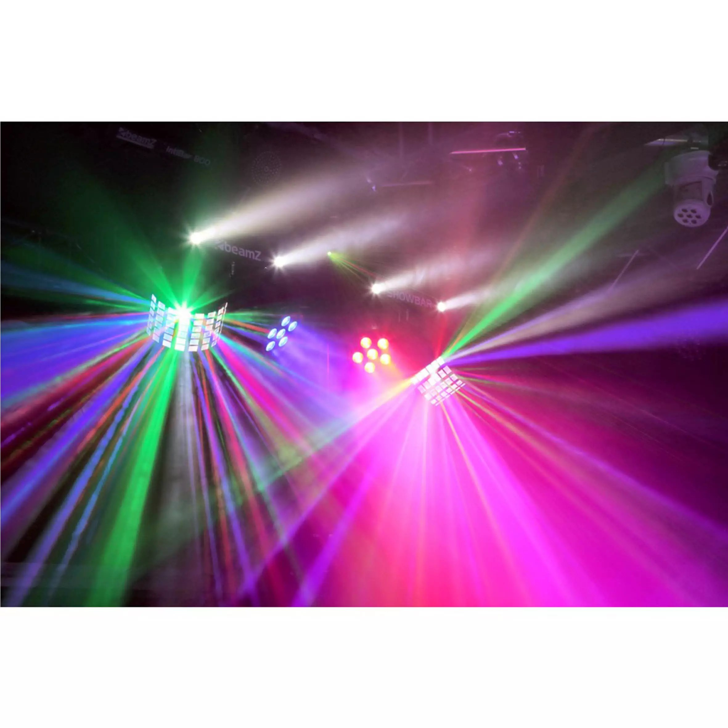 BeamZ LED Showbar with Par Butterfly Laser and Strobe 4x 1W LED 12x 8W RGBWUV — view 5