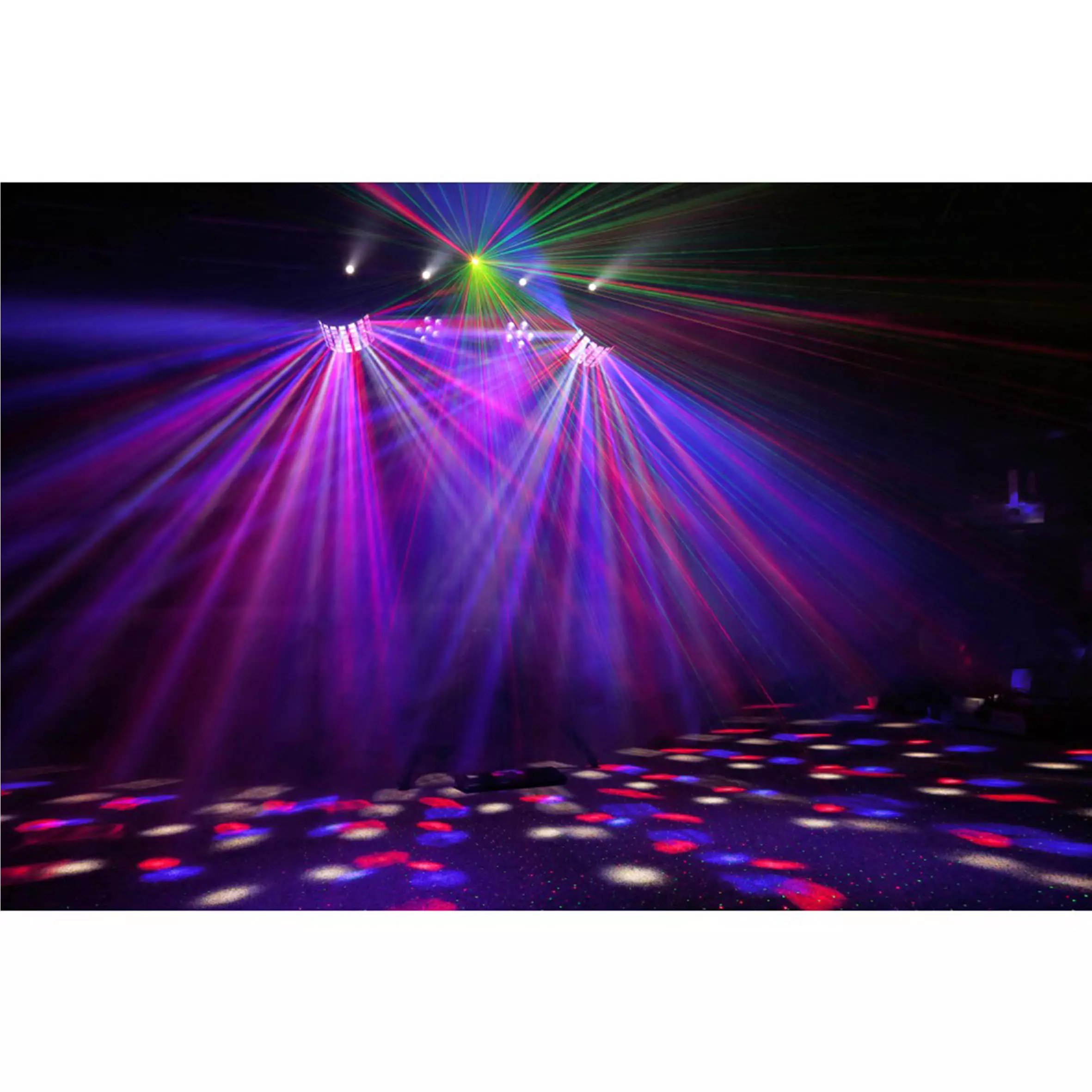BeamZ LED Showbar with Par Butterfly Laser and Strobe 4x 1W LED 12x 8W RGBWUV — view 7