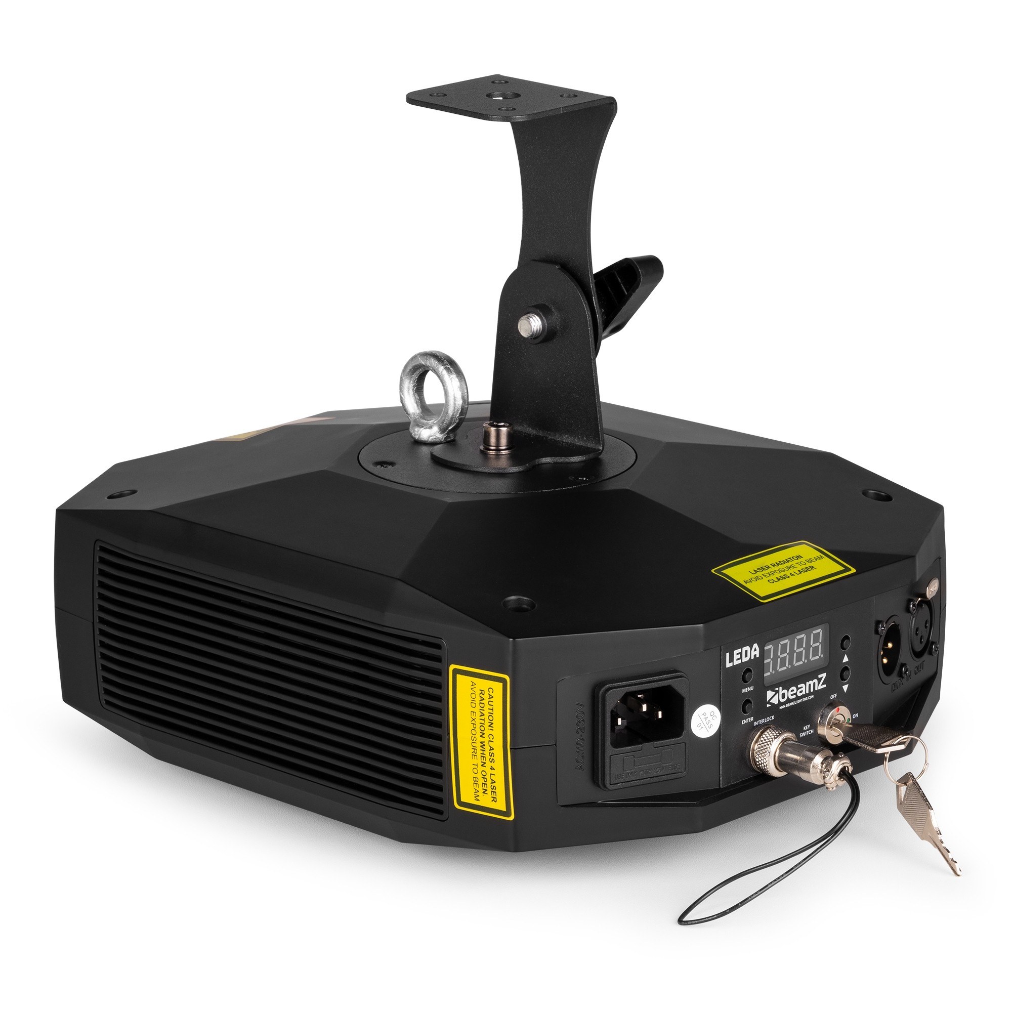 BeamZ LEDA ANIMATION LASER RGB 1.2W — view 3