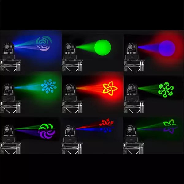 BeamZ MHL75 LED MOVING HEAD SPOT 1x 30W WASH 6x 8W RGBW — view 3