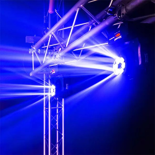 BeamZ PANTHER80 LED Moving Head with Rotating Lenses 6x 12W RGBW — view 4