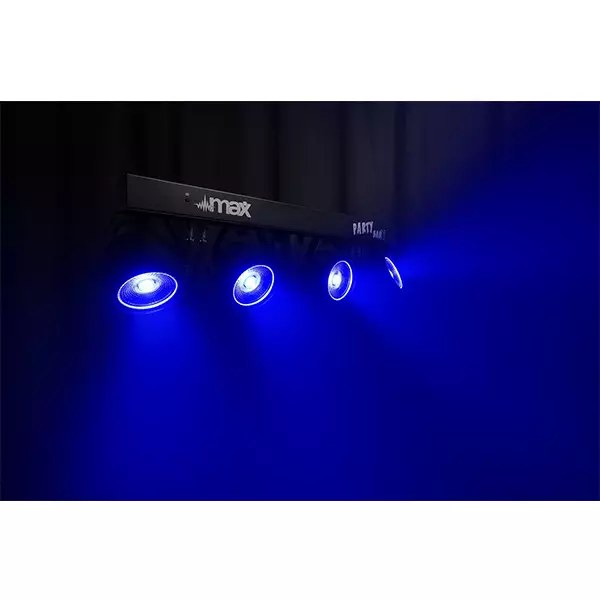 BeamZ PARTYBAR11 SET 4 X COB PAR 4x 20W RGB — view 2