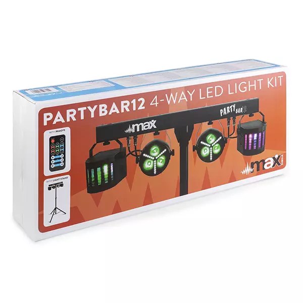 BeamZ PARTYBAR12 SET 2x PAR and 2 x DERBY RGBW — view 6