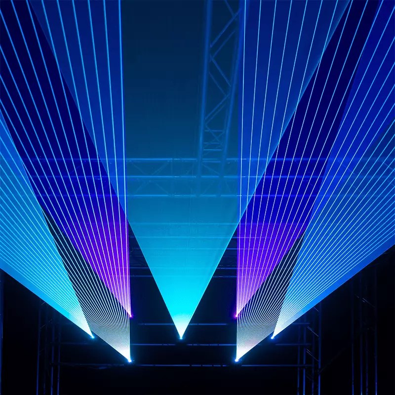 BeamZ PHOENIX3000 ANALOG LASER RGB 3W — view 4