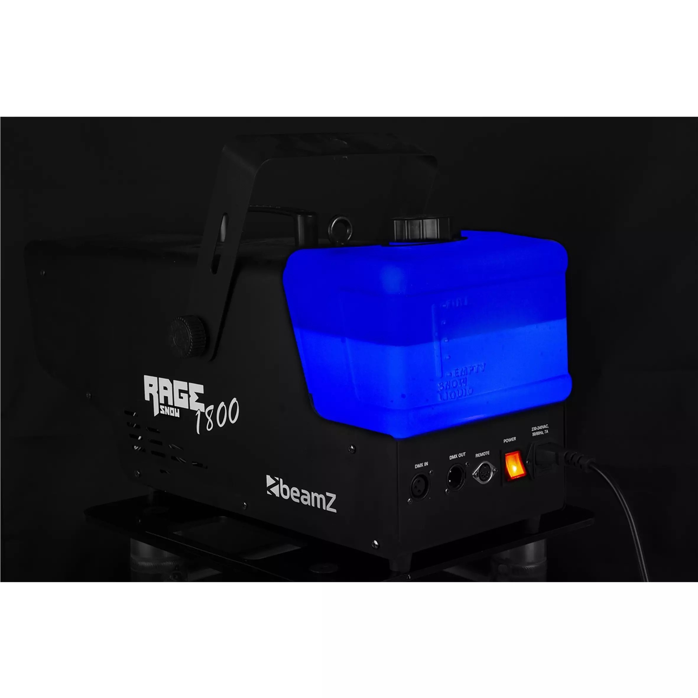 BeamZ RAGE1800 Snow Machine 1800W Wireless Remote — view 5