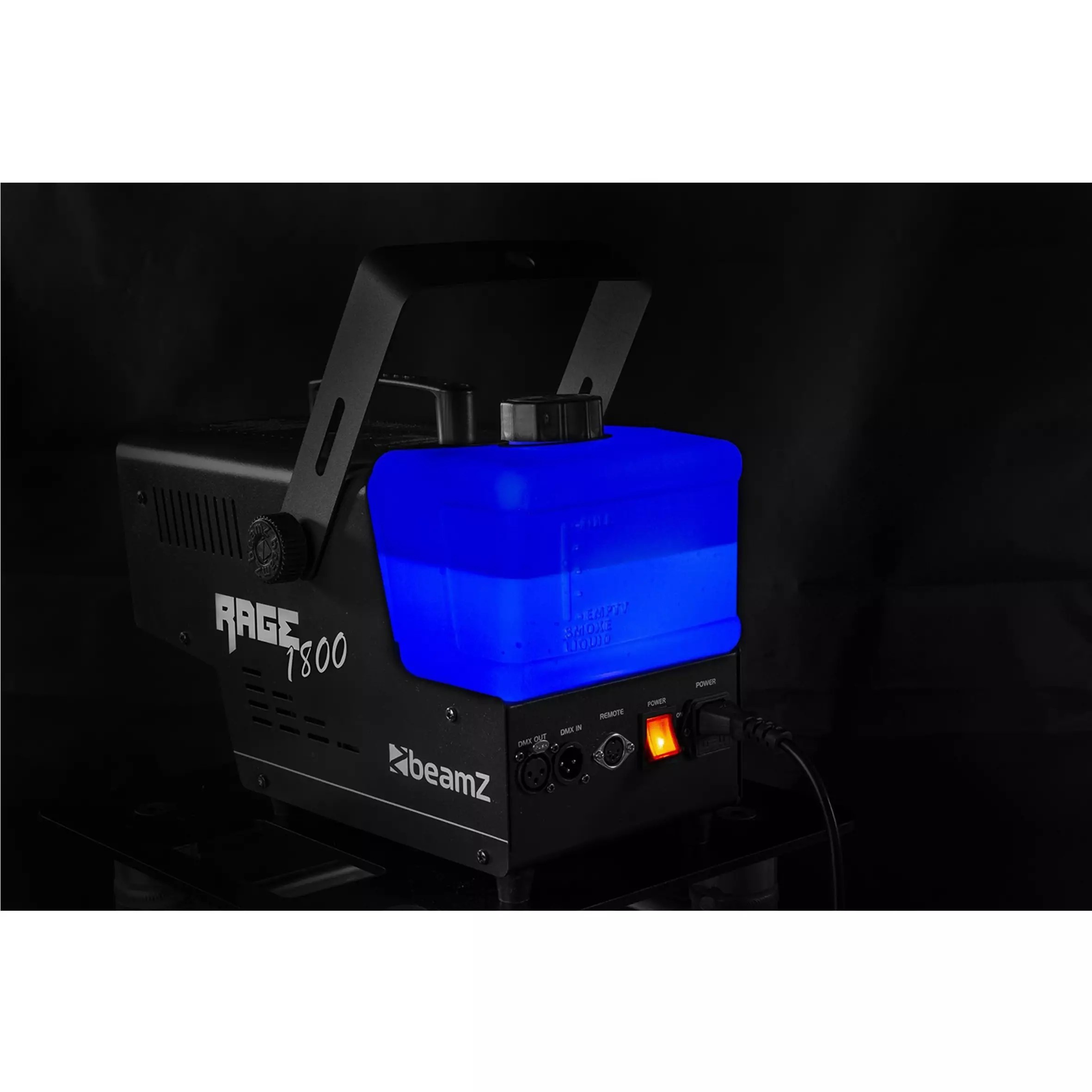 BeamZ RAGE1800LED Smoke Machine 1800W RGBA 6x 9W Wireless Remote — view 5