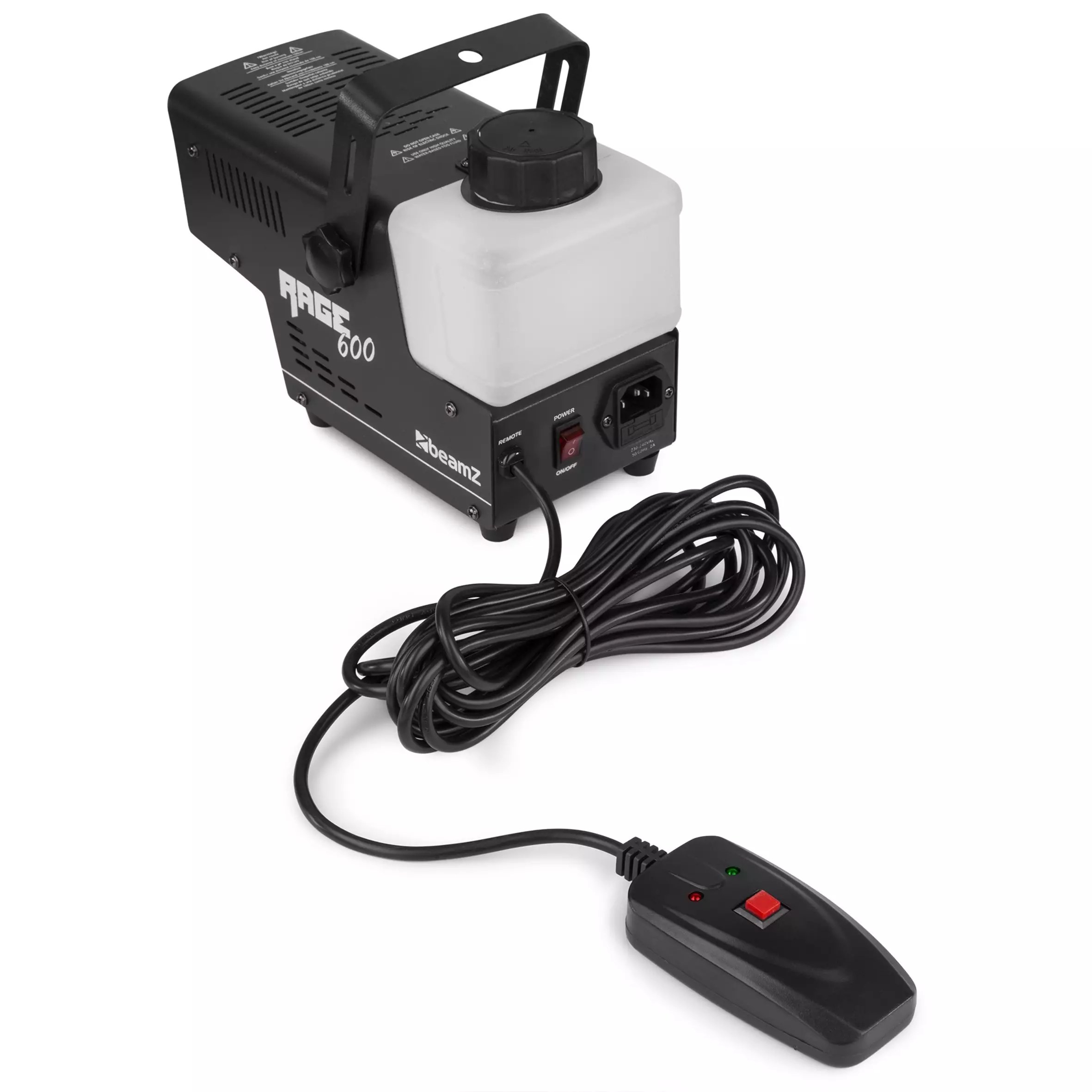 BeamZ RAGE600I Smoke Machine 600W Wired Remote — view 4