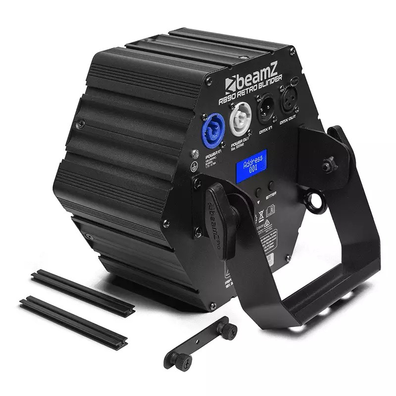 BeamZ RB90 LED DECO RETRO BLINDER IP20 3x 30W RGBA — view 6