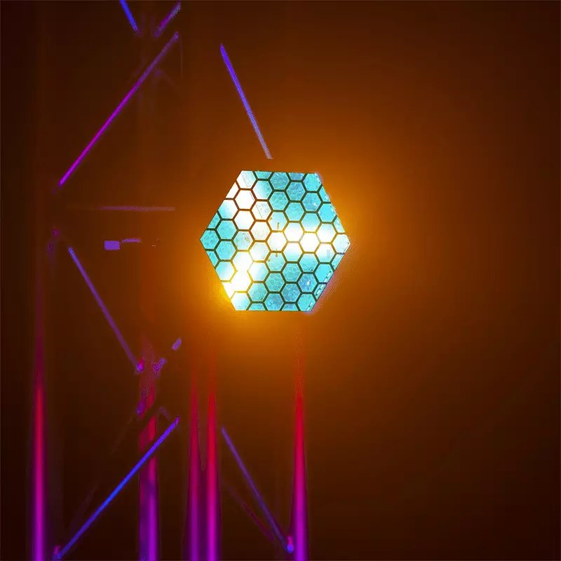 BeamZ RB90 LED DECO RETRO BLINDER IP20 3x 30W RGBA — view 7