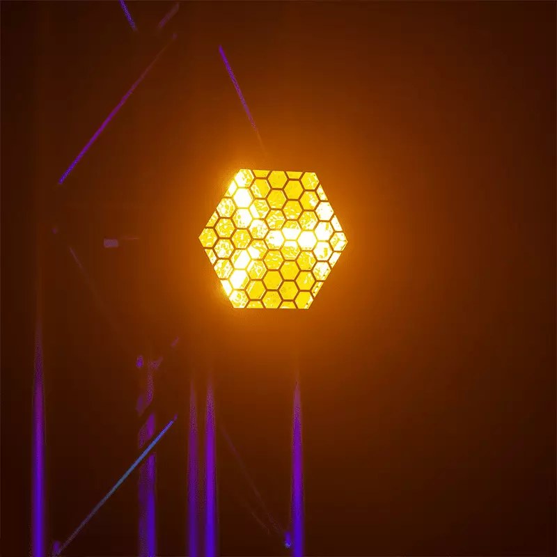 BeamZ RB90 LED DECO RETRO BLINDER IP20 3x 30W RGBA — view 8